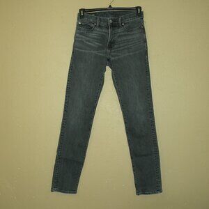 Abercrombie & Fitch Skinny Stretch Black Jeans 30 x 34